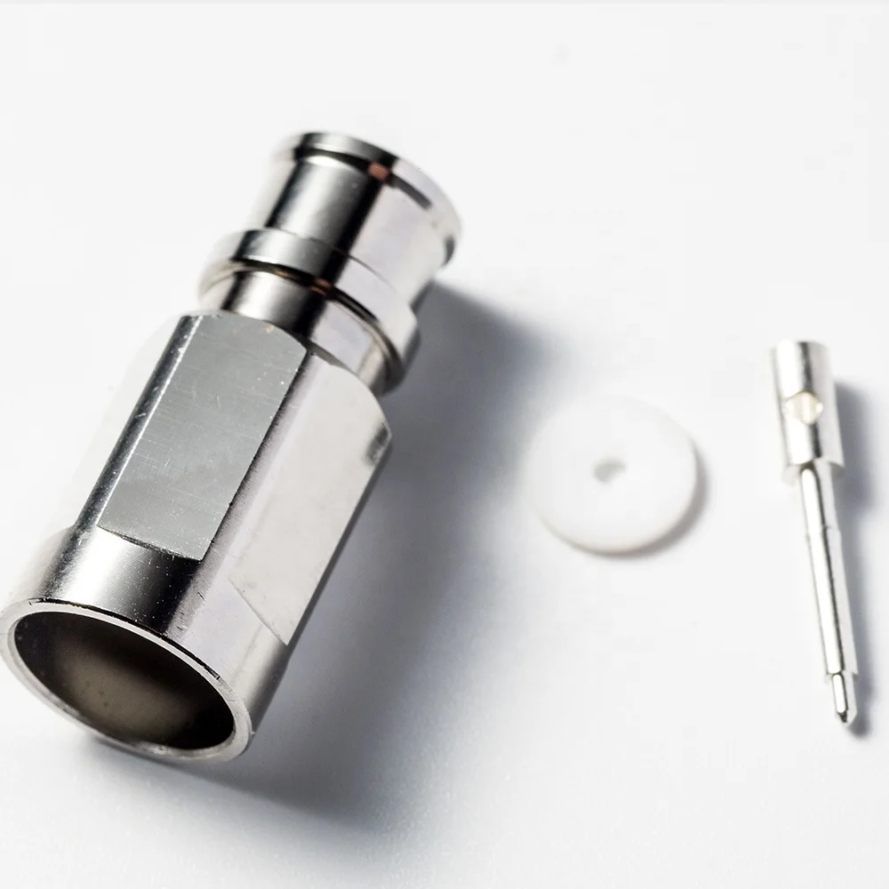 Raynool Low PIM NEX10 RF Connector solder type Male Female for RG402 1/4' superflexible cable coaxial Connector