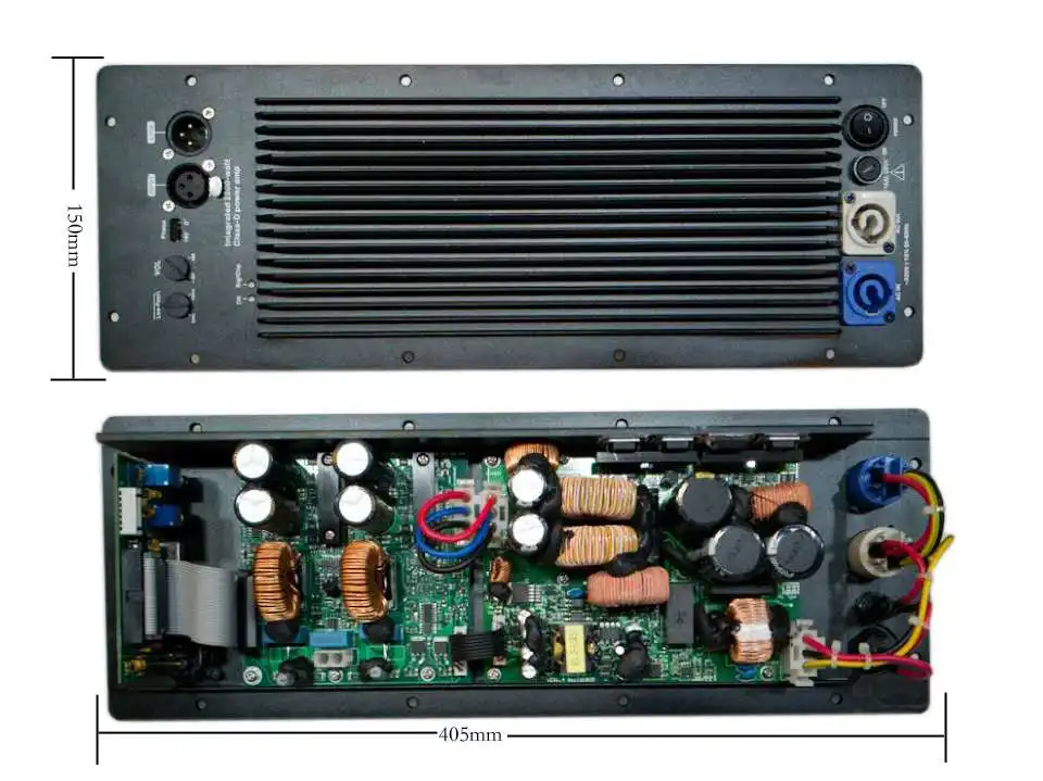 amplifier module for sub woofer with DSP