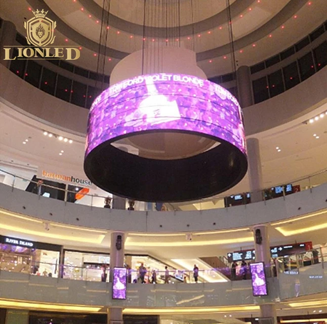 Lionled RX2 1/40 Scan 2-Layer PCB Board Hot Style 320*160 Soft Video Wall LED Panel Airport Advertising Billboard Flex Screen