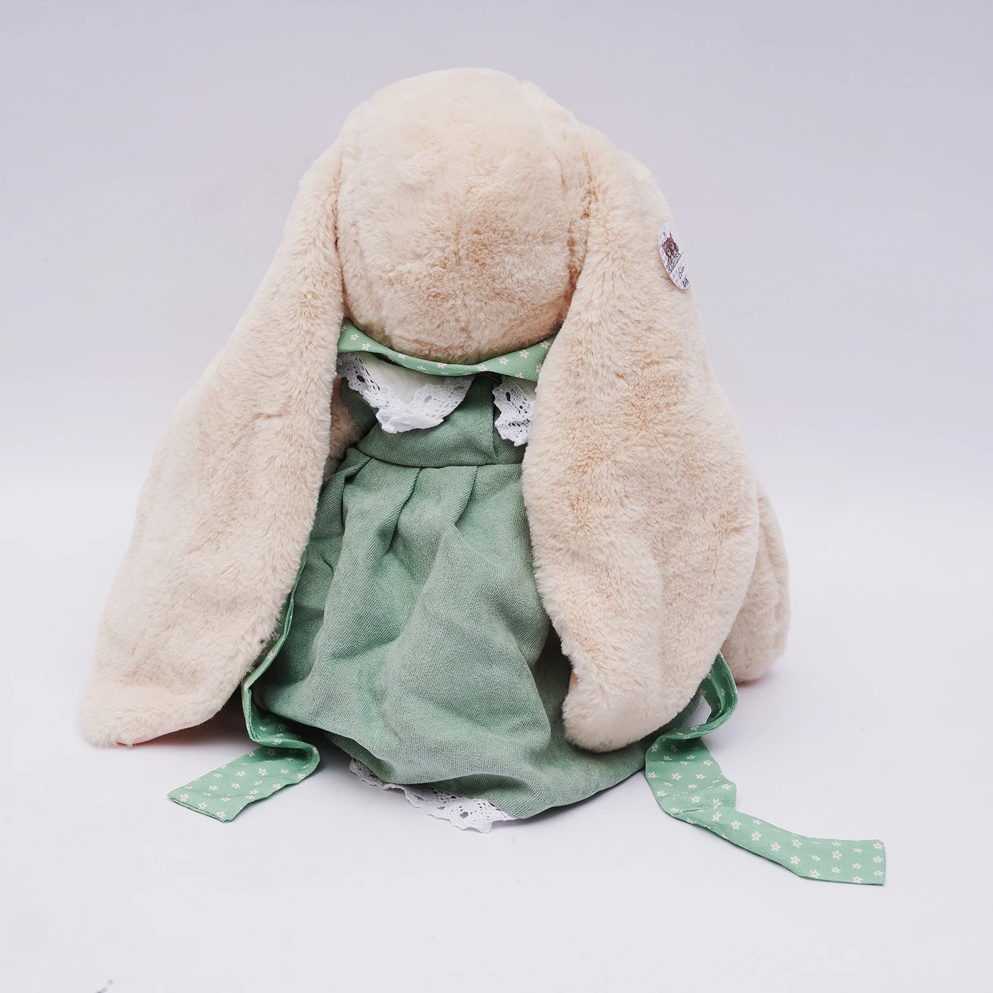 Cute Long Ear Rabbit Doll Miffie Bunny Plush Toy Baby Soothing Doll Cute Rag Doll Throw Pillow Striped Rabbit Toy for Children