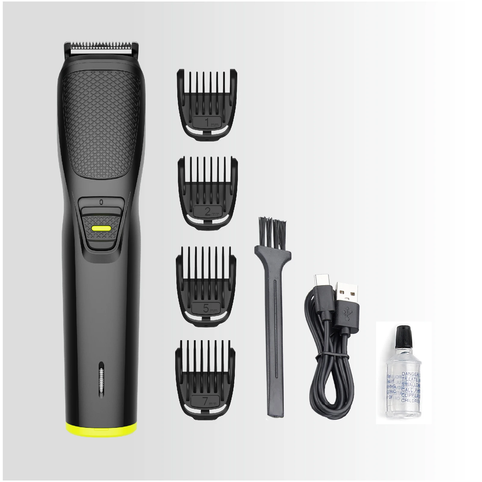 Professional Waterproof Hair Clippers for Men Rechargeable Cordless electric razor Hair Beard Trimmer