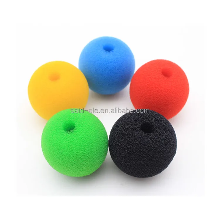 Wired lapel microphone foam windshields wireless lavalier microphone cover conference mic windscreens for Rode mic