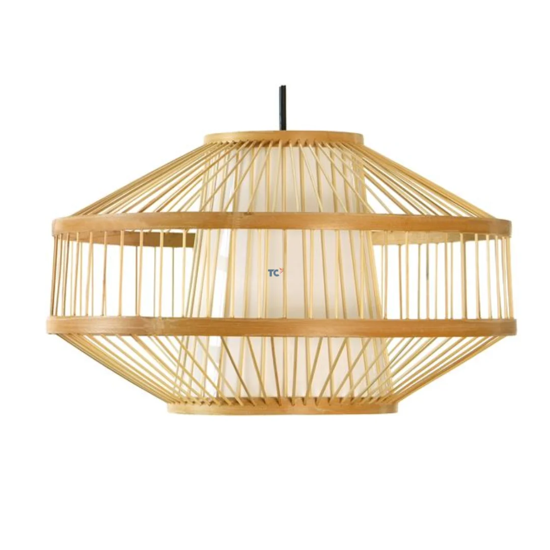 Бамбуковая Подвесная лампа