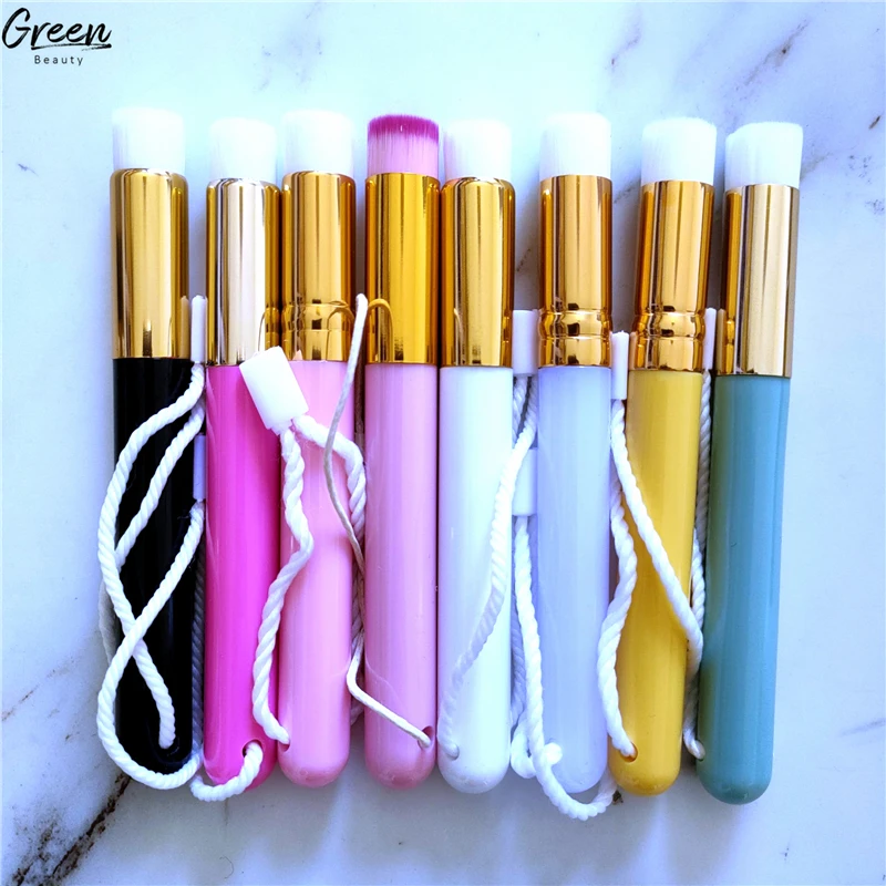 Private Label Eye Lash Extensions Cleanser Brush With Personalized Logo Accepted Wholesale Price Eyelash Cleaning Brushes