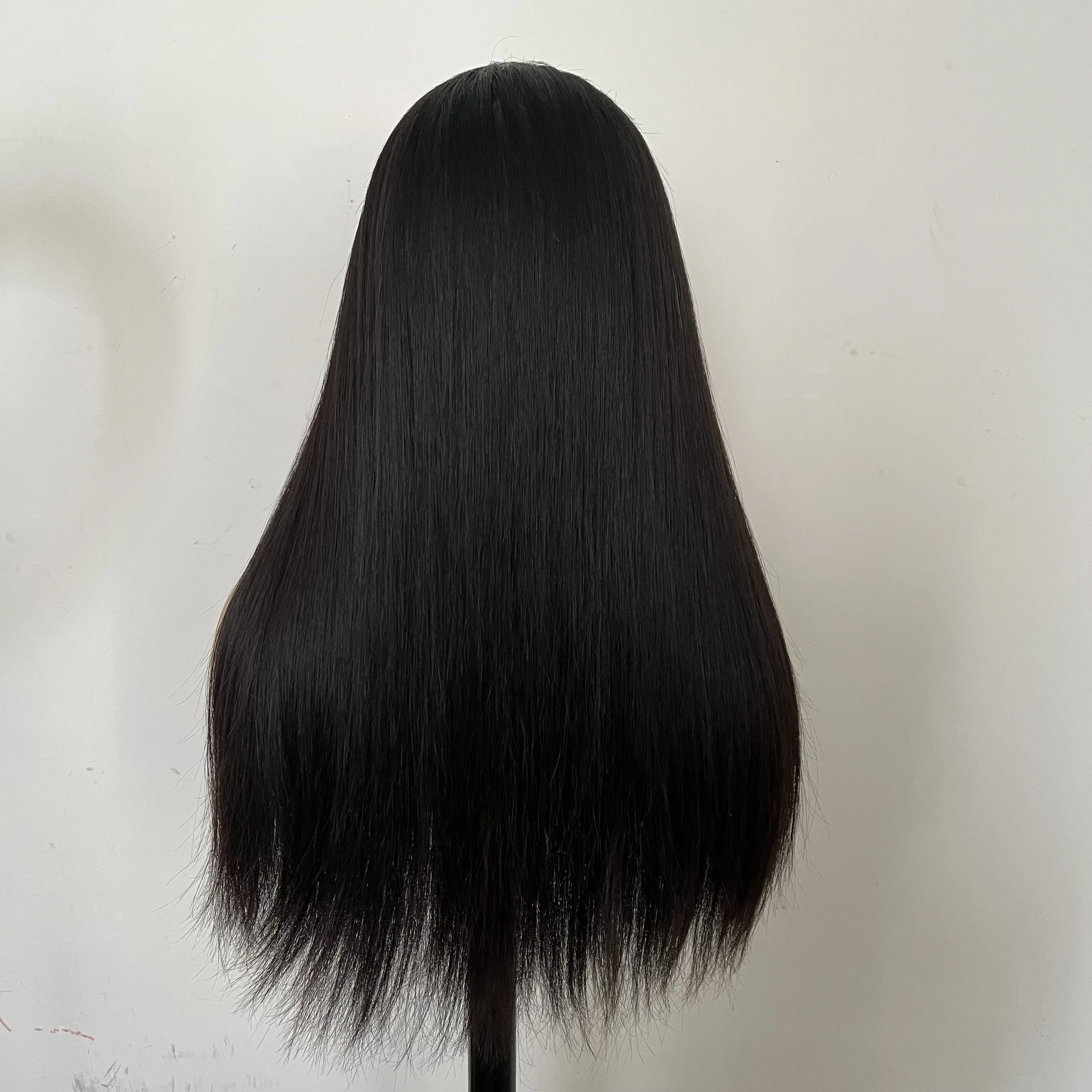 Top Quality Custom Wig Factory Supplier Unprocessed Raw Virgin European Hair Hand Silk Top Full Lace Jewish Wigs