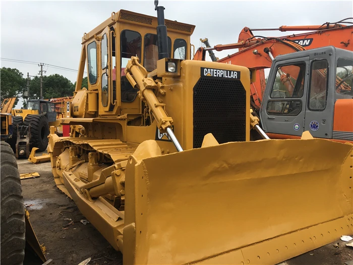 Used Crawler Tractor Cat D7g Secondhand Caterpillar Track Bulldozer 3306 Turbo Diesel Engine D7G D7H D7R in stock for sale
