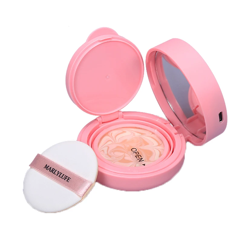 
Pink Case BB Cream Cosmetic Lotion 2-in-1 Features Makeup and Charging Waterproof Quantity Top Private Label OEM Product 