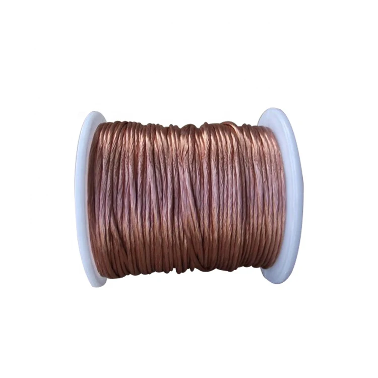 China Made JiaHui 70/0.1mm 400/0.07mm Silk Coated Copper Litz Cable