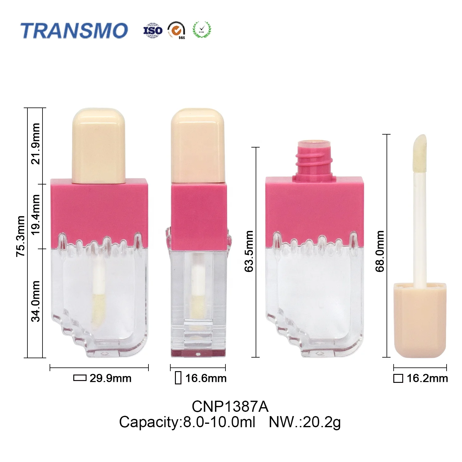 Многоразовые уникальные трубки для блеска губ оптом консилер 8 мл мороженое пустая трубка
