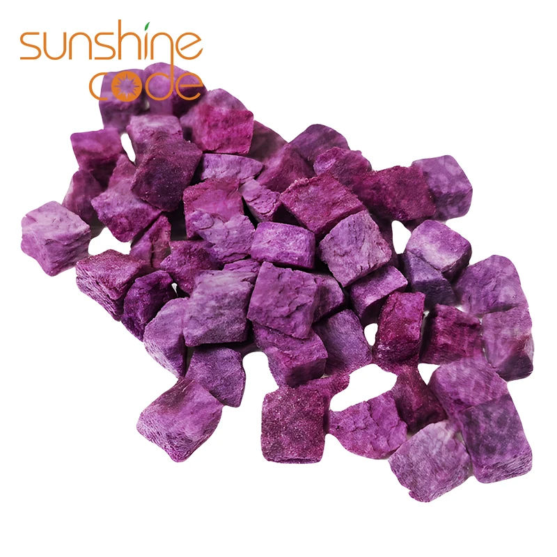 Sunshine Code Freeze Dried Purple Sweet Potato Cubes Mshine Ya Kumenyea Viazi Na Bei Zake Fresh Crispy Purple Potato