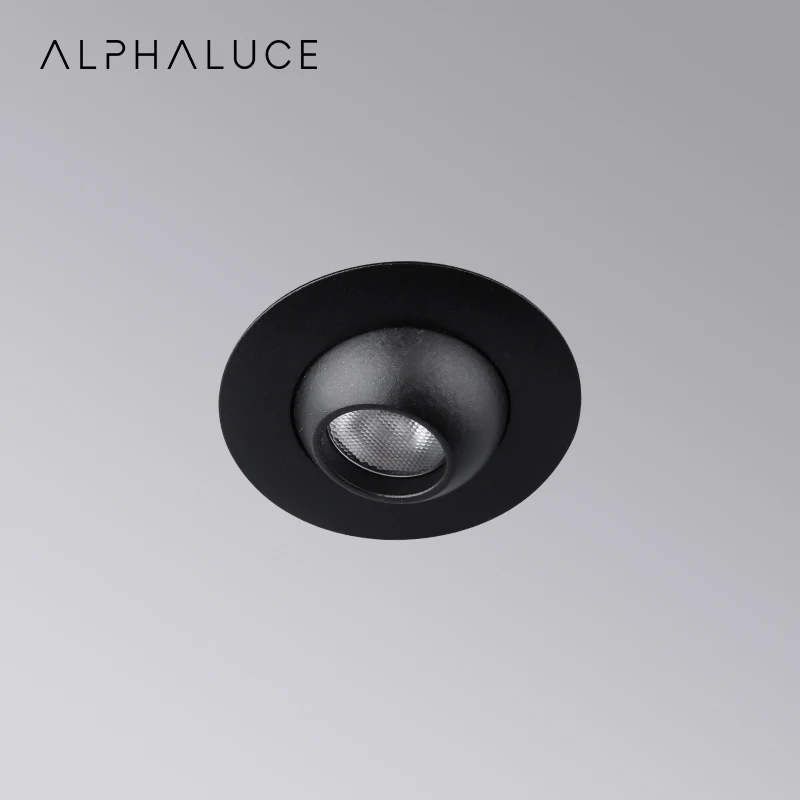 1W Modern Rotatable Led Downlight Celi Anti Glare Cabinet Adjust Downlight Recessed Adjustable New Design Eyeball Spot Light Led