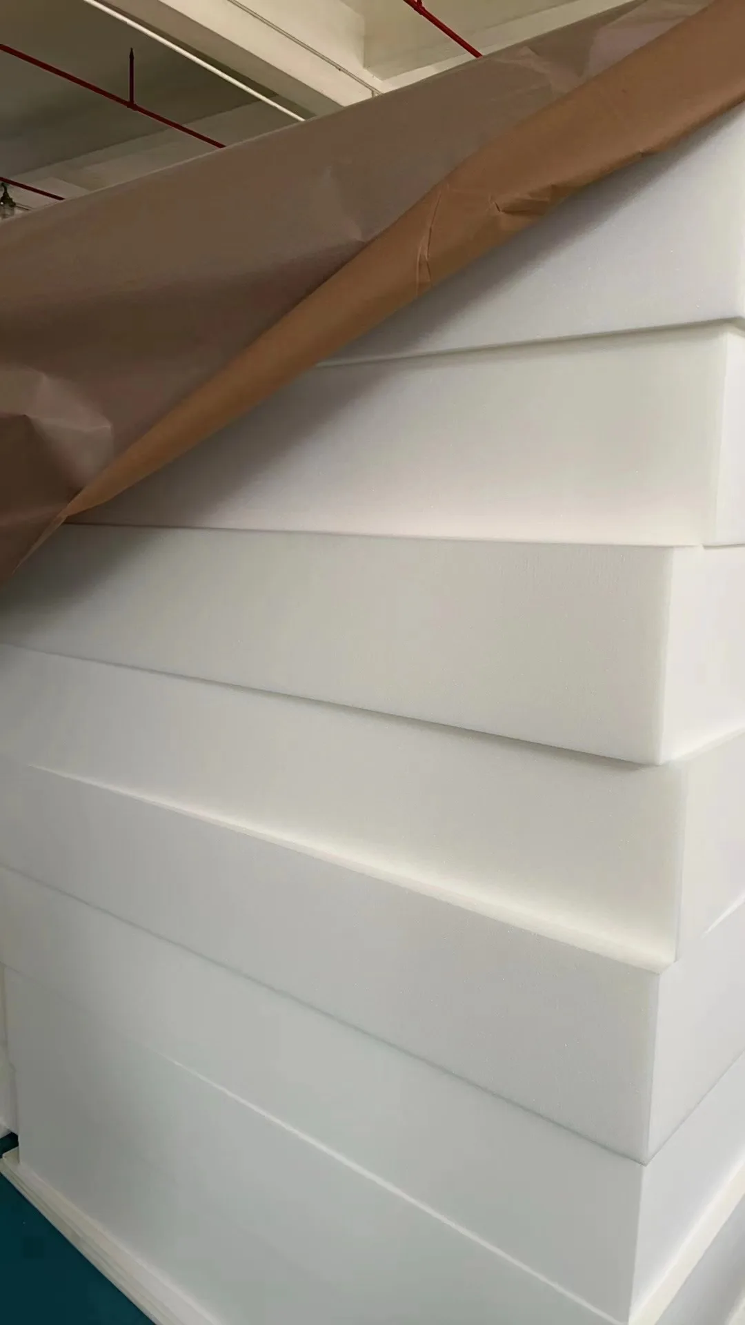 Sofa bed high density upholstery polyurethane foam sheet foam board thickness 1inch 2 inch 3 inch pu foam for sofa making