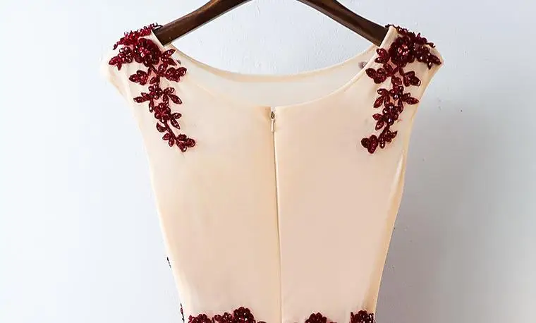 
2020 O Neck Crystal Appliques A Line Long Evening Dresses Elegant Party Lace Draped Tulle Prom Gowns 