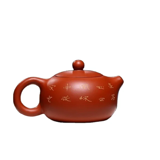 Wholesale Zisha Pot Kongfu Set From Yixing Clay Tea Decorations Purple Teapot