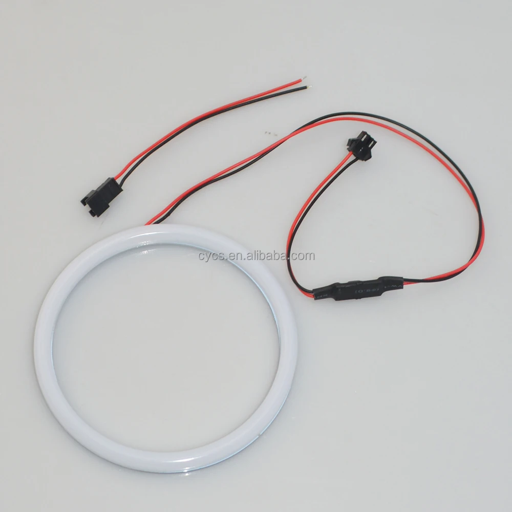 120mm 72led SMD cotton light LED angel eyes white Car accessories Cotton LED halo ring Car Angel Eyes Ring light LED Halo Rings