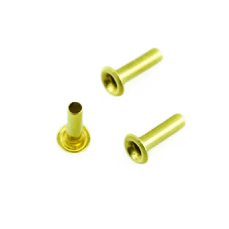2.3x9.4x4.8mm natural brass eyelet for electronic