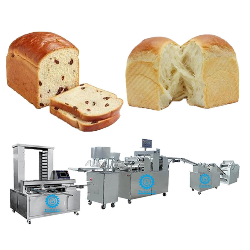 Промышленная машина для приготовления хлеба в виде французских булочек, полная линия по производству хлеба для промышленной пищевой фабрики