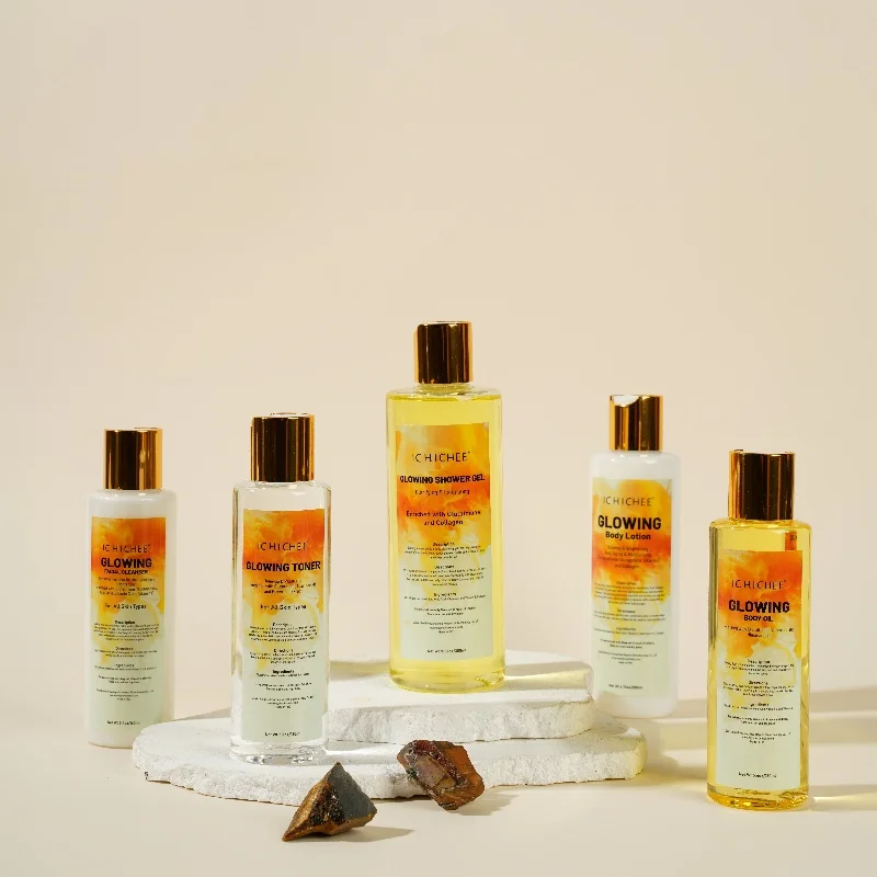 Private Label Whitening Skin Care Set Brightening Cream Cleansing Pore Exfoliation Mask Natural GrowingTreatment Set