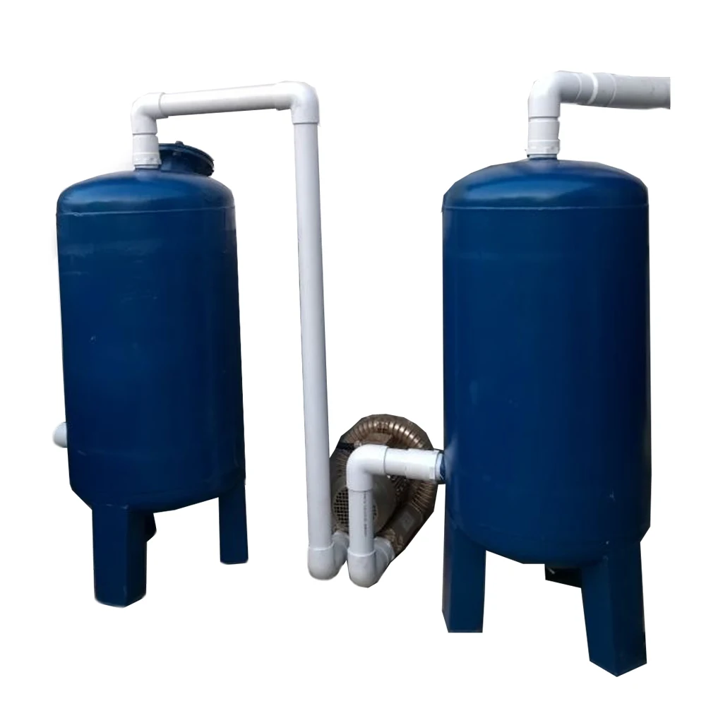 Teenwin 200m3/d biogas flow integrated biogas scrubber with gas compressor