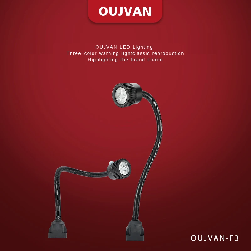 Wholesale Portable 5W Waterproof Led Magnetic Flexible Gooseneck Tube Machine Tool Work Lights