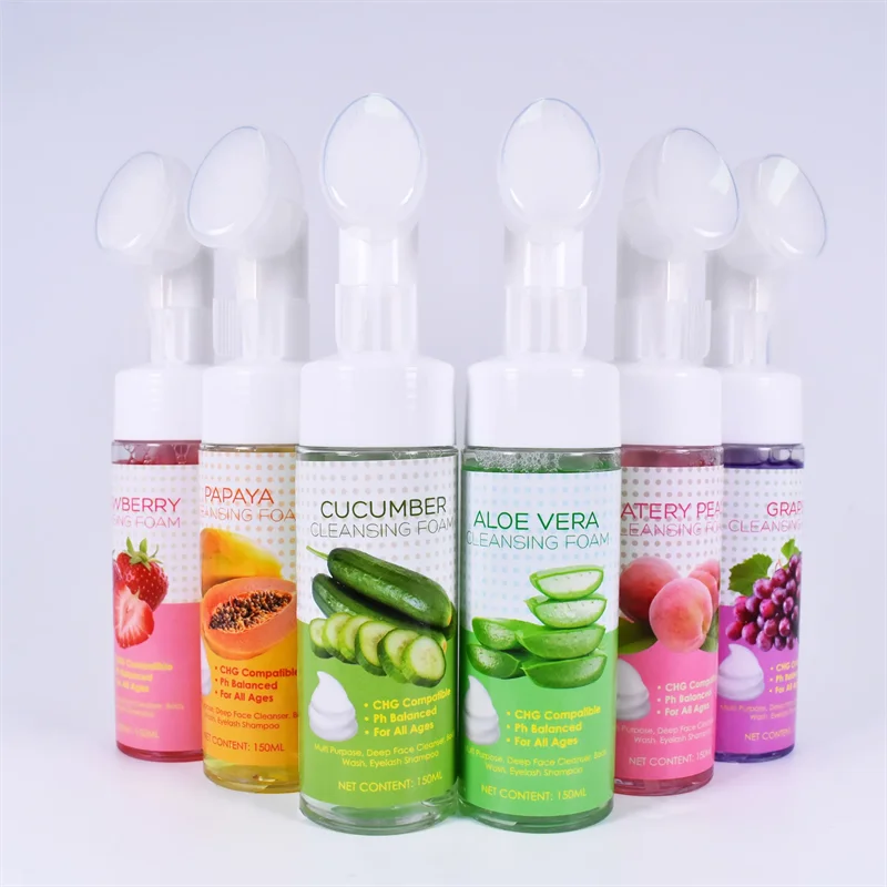 23G Customized Logo Private Label Facial Wash Salicylic Acid Face Wash Facial Cleanser For Sensitive Skin