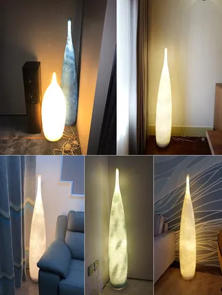 Designer floor lamp ins style classic resin floor lighting hotel club art interior decoration lamps