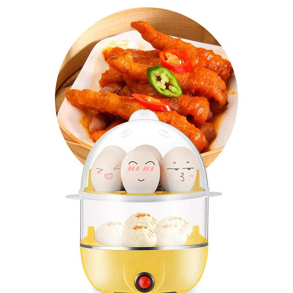 Hot Sale Boiled Egg Electric Rapid Boiler Egg Cooker Machine 14Pcs Egg Poacher, High Quality No Peculiar Smell