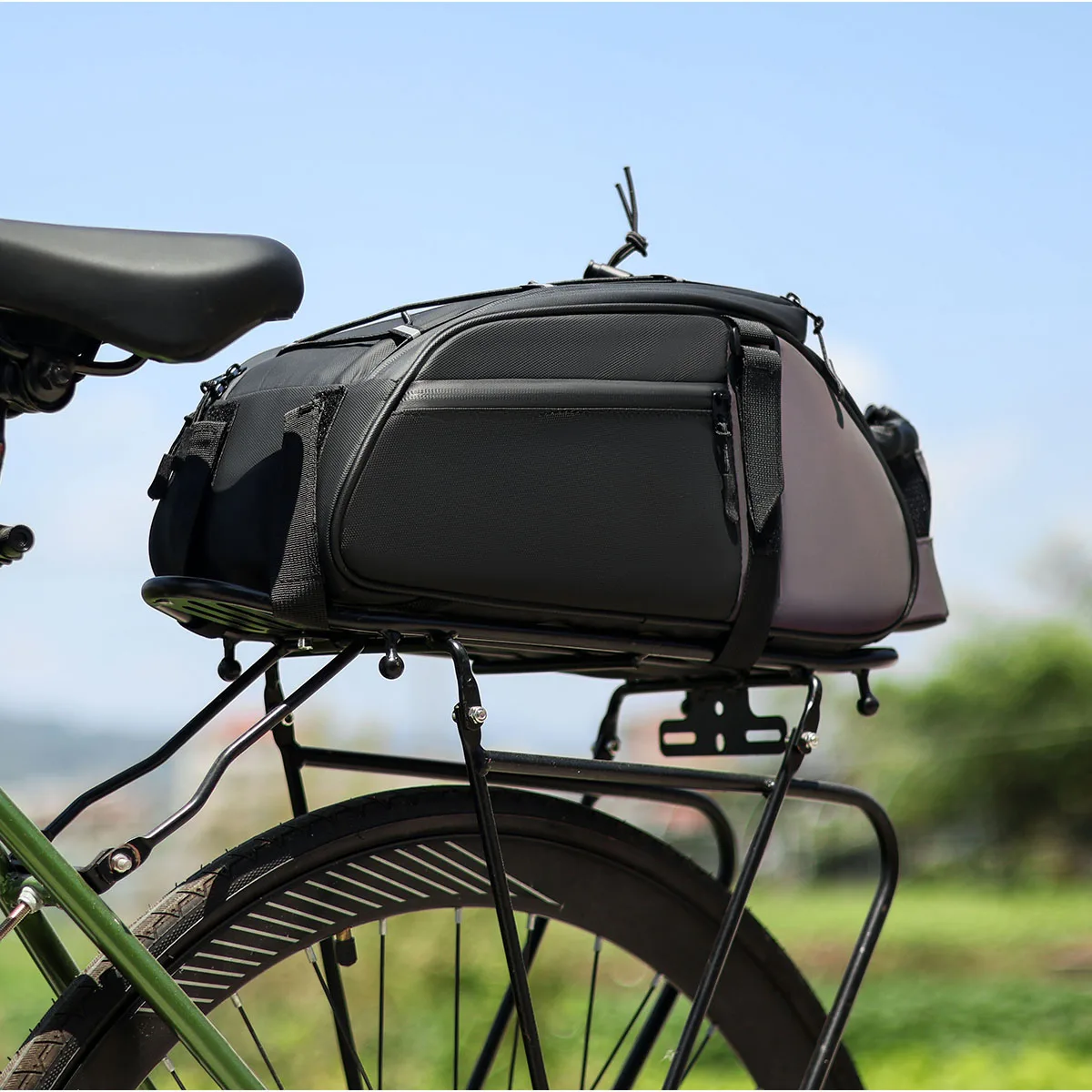 KBW988 Outdoor Sport Road Bike Saddle Bags Fashion Triangle Bag Toolkit Polyester Bag Anti Water Cycling Accessories Organiser