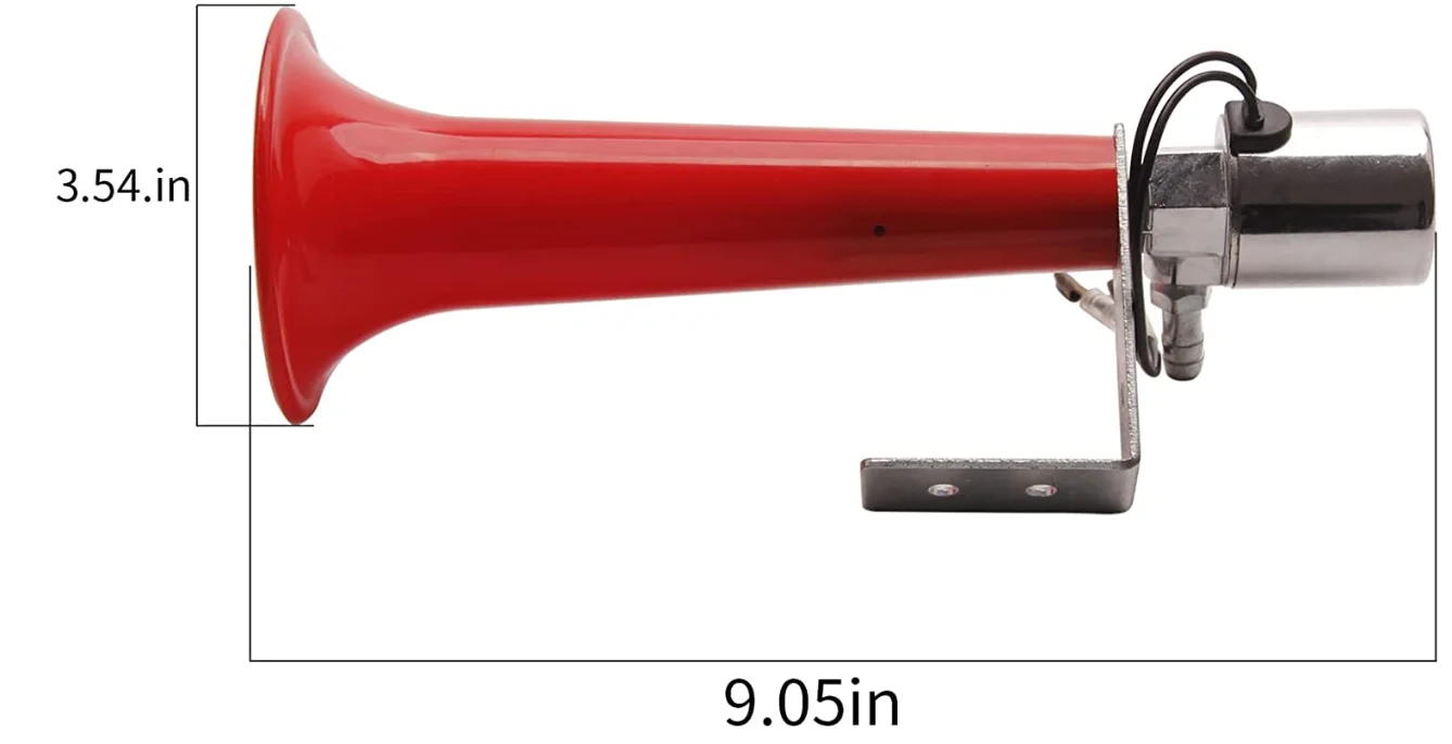 Super Loud Air Pressure Whistle Truck Horn Universal 12V/24V 120DB Plastic 12V Car Led Tweeter Bullet Tweeters CN;JIA 110db