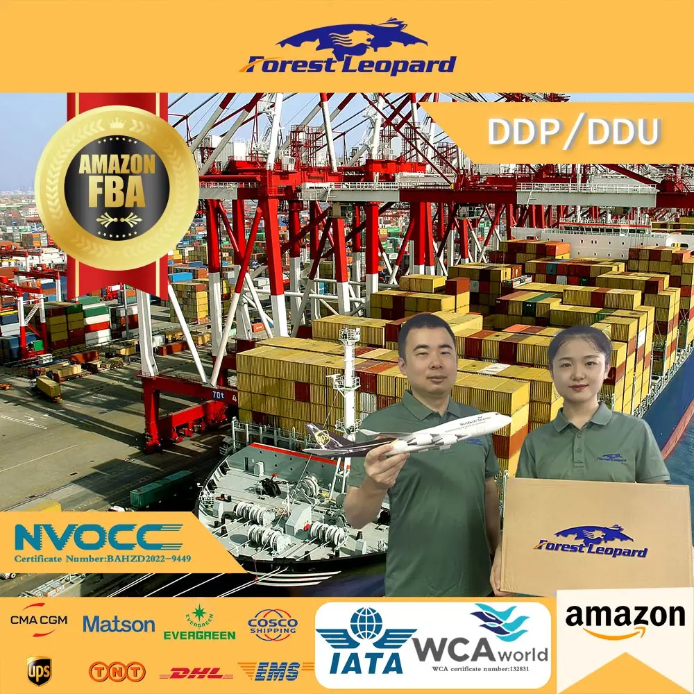 FBA shipping agent in China fast delivery sea shipping from China to Amazon USA Canada UK door to door shipping service