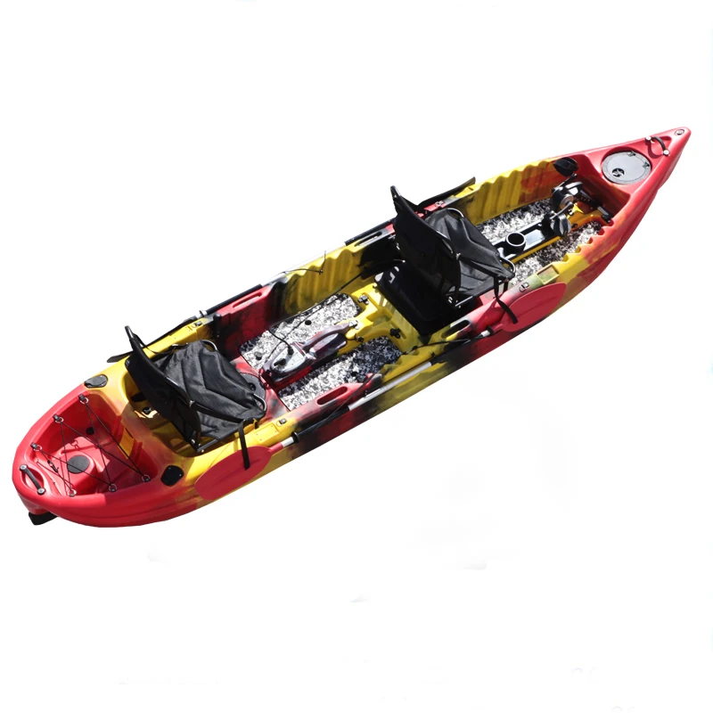 Double seat Pedal kayak  & electric motor sit on top fishing kayak
