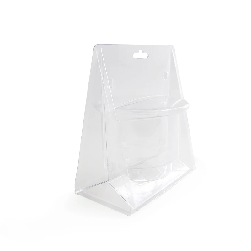 Clear PET plastic 6 holes blister clamshell macaron packaging box