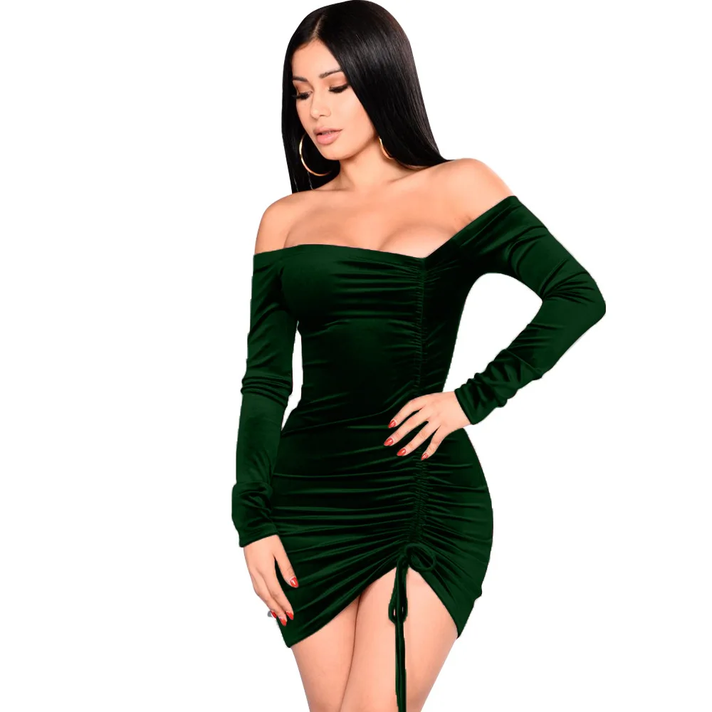 MT168-184 одежда для ночного клуба 2020 свитер с капюшоном женские карман свободного покроя с блестками и с бахромой, платье