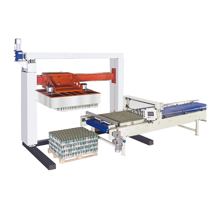 square can palletizer rectangular can palletizer Food Aerosol Chemical can palletizer