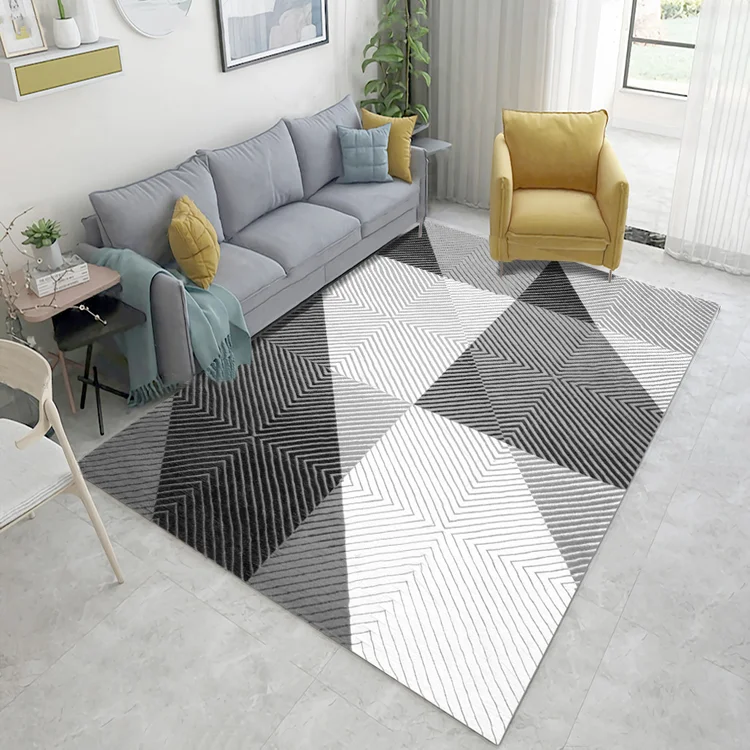 Новый дизайн Лидер продаж коврики для гостиной дешевый модный сценический коврик