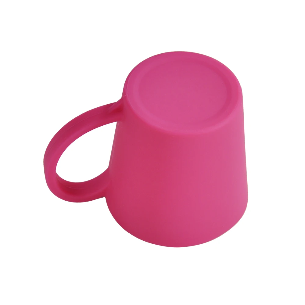 Food grade safe 250ml  silicone drinking cup silicone water cup