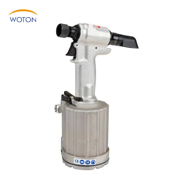 Standard Heavy Duty Professional Pneumatic Riveting Gun Air Hydraulic Huck Rivet Tool with Nose Pieces
