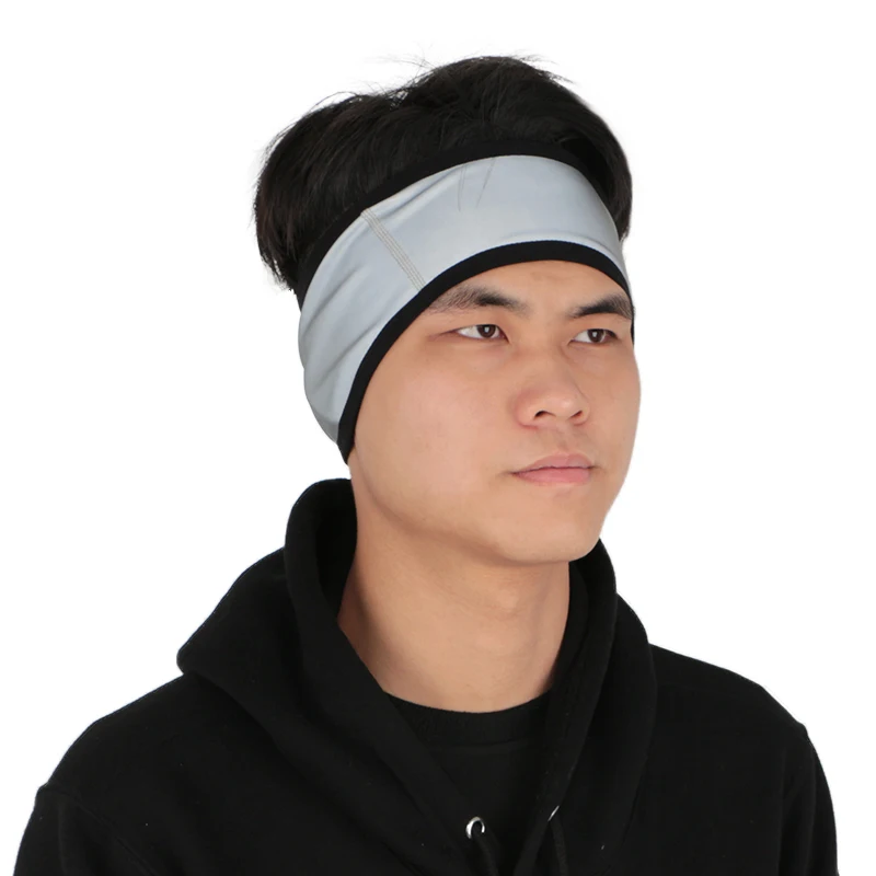 Reflective Ear Warmer Headband Running Winter Fleece Ear Cover outdoor Ear Muffs Stretchy Sports Earmuffs