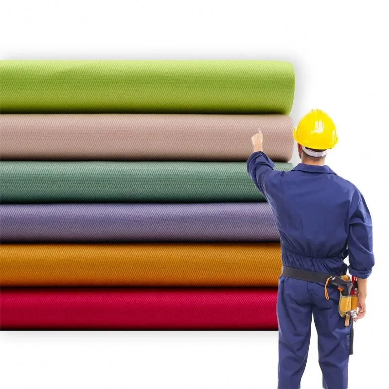 Cheap Price Modacrylic Pure Cotton Blended Ribbed Fabric