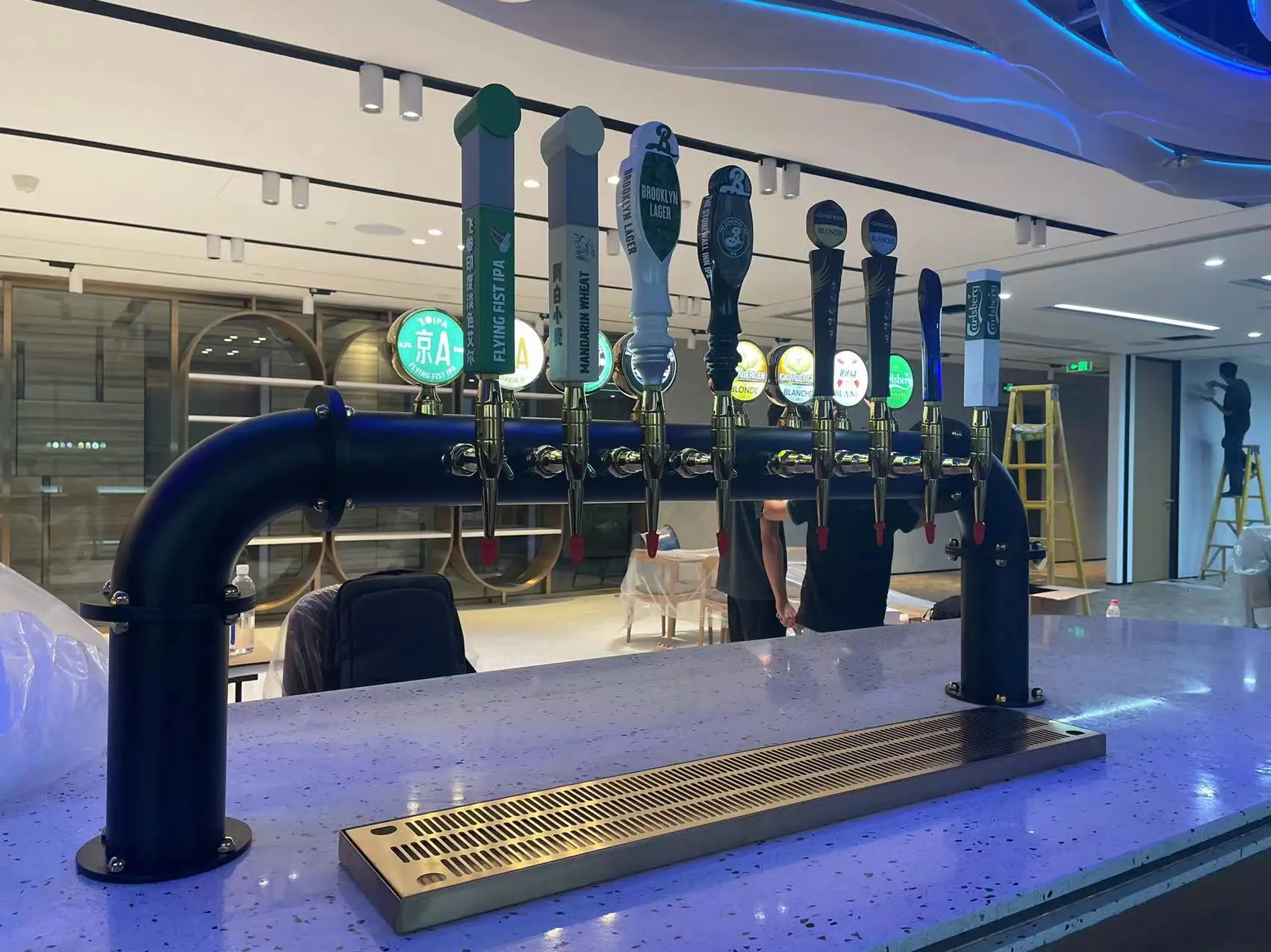 beer kegerator dispenser beer cooler for 4 kegs 6 kegs 8 kegs