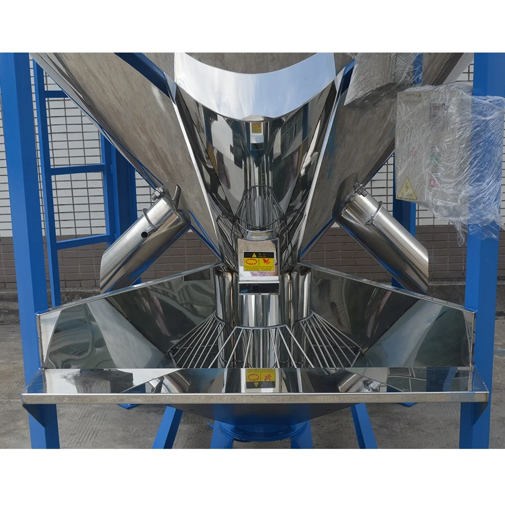 CE Good Price Automatic High Speed dryer function Plastic Granules Vertical  Mixer