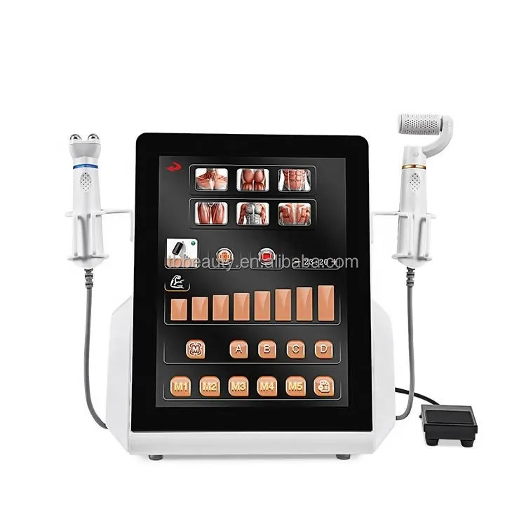 Newest 3 In 1 Plasma Ems Rf Acne Removal Ozone Plasma Eyelid Neck Face Lift Plasma RF Skin Tightening Rolling Machine