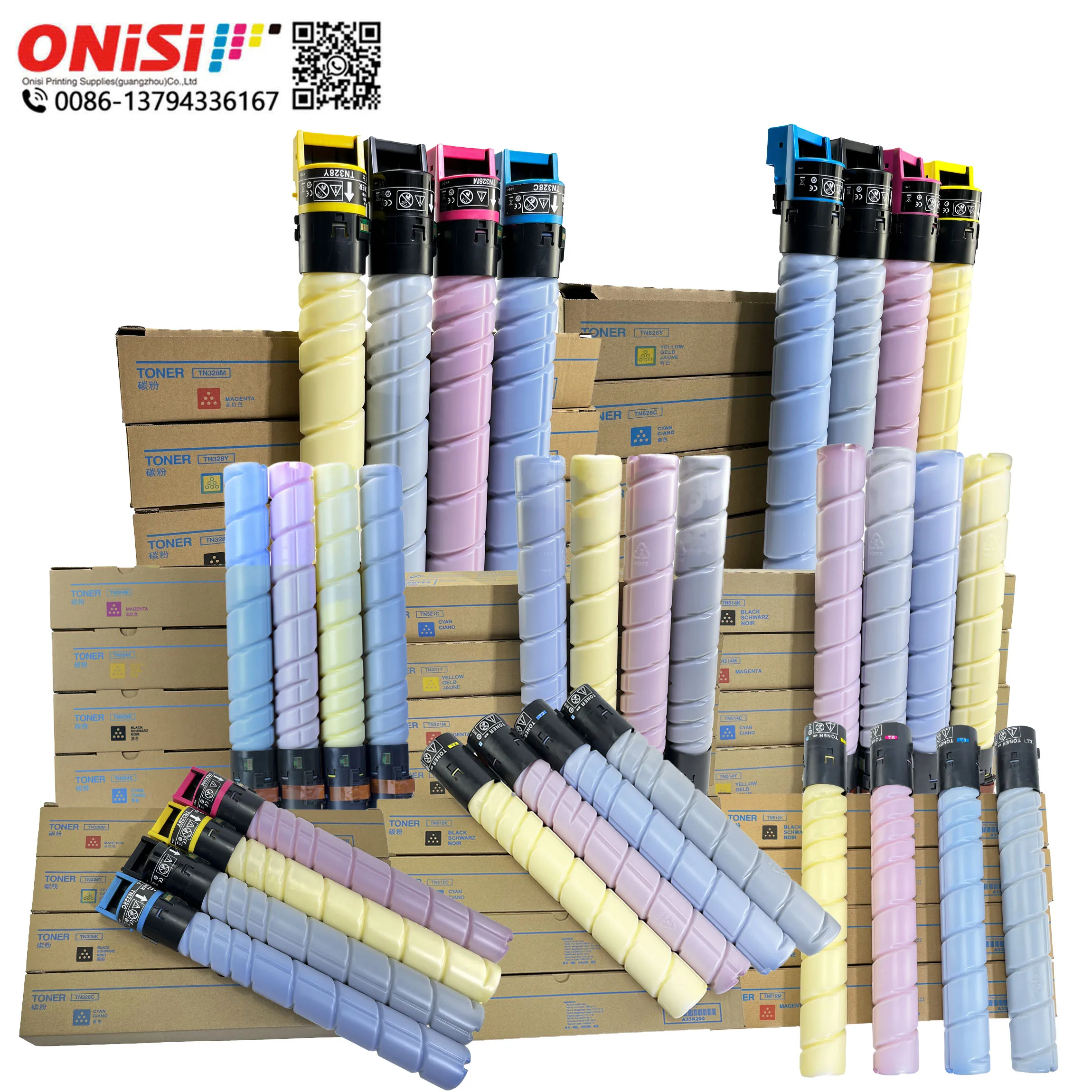 Tn615 Cykm Compatible Laser Toner Cartridge For Konica Minolta Bizhub Press C8000 Use With Japan Powdered Toner
