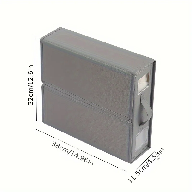 Customized Collapsible King Size Linen Fabric Bedding Bed Sheet Storage Cube Organizer For Closet