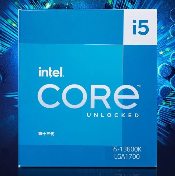 100% New In-tel  Core i5 13600K CPU Fourteen Cores Twenty Threads High performance 13th Generation Desktop CPU