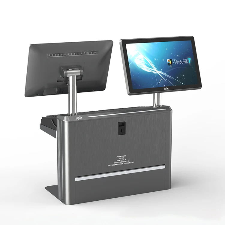 Android Smart Supermarket Automatic Cash Cash Register With Card Reader