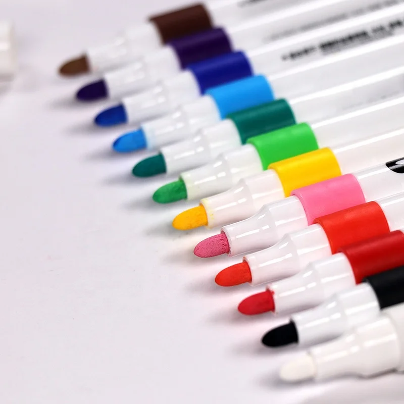 New Style Set of 12 Colors Acrylic Paint Pens Markers