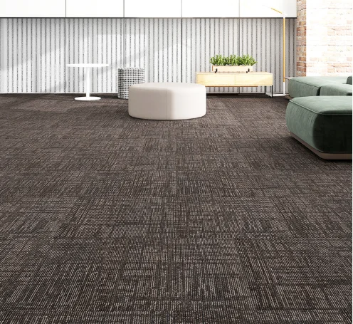 Luxury 50*50 Square PVC Floor Carpet Tiles Modern Premium Polyester Area Rugs & Sets for Home Hotel Office & Prayer Use