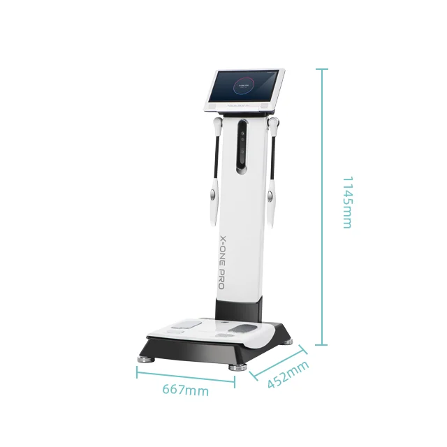 X-ONE PRO 3d body scanner for measurements health monitoring body fat analyser 3d NLS health analyser bio-impedance machine
