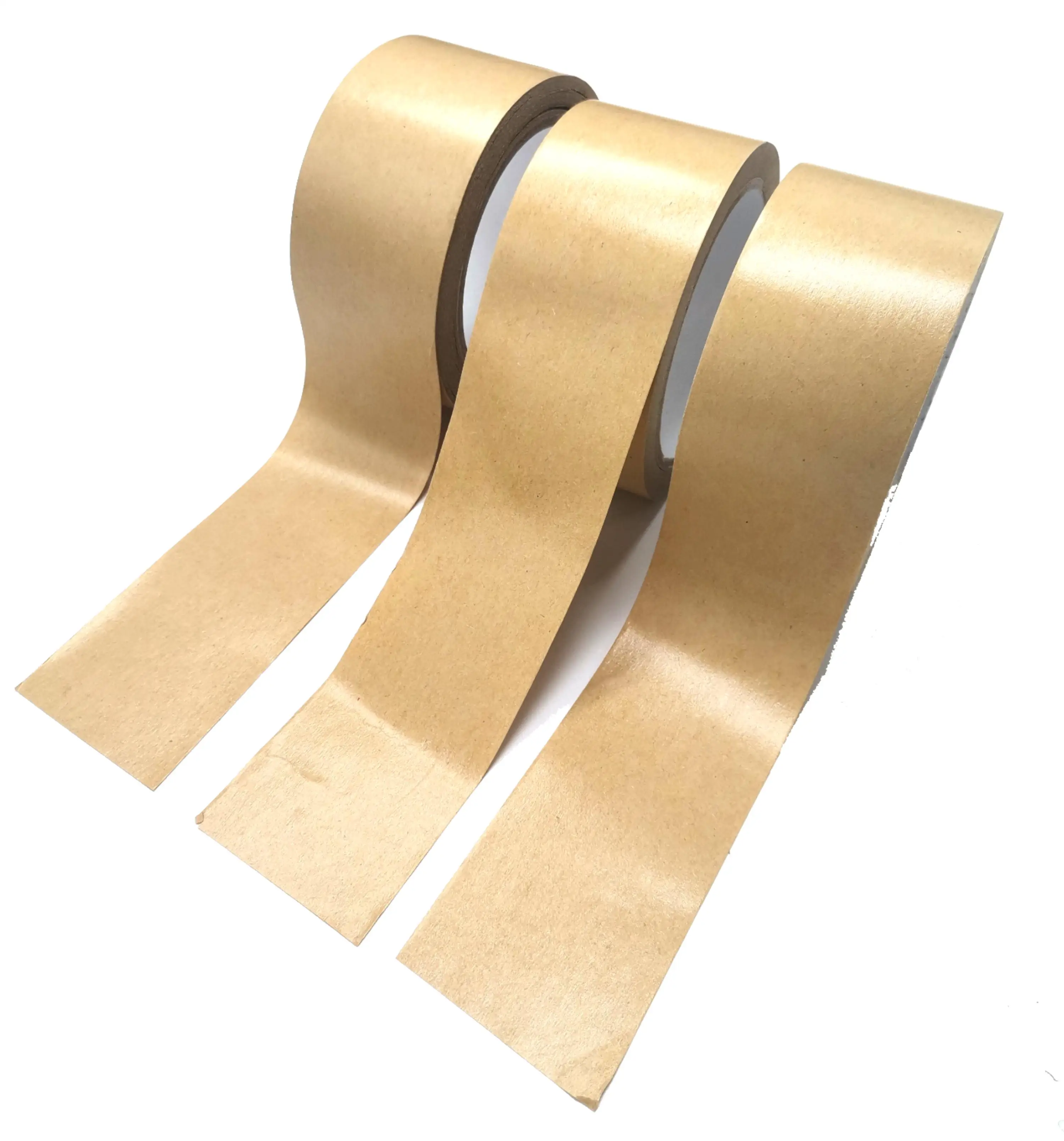 Custom Logo Ultra Durable Fiberglass Reinforced Extra Strong Bond Degradable Packaging Water Activated Paper Tape